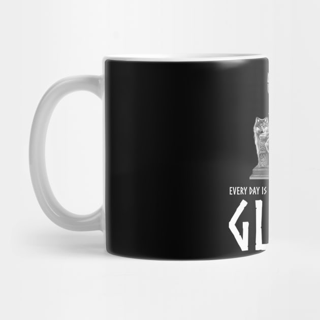 Viking God Odin - Every Day Is Another Chance To Earn Glory by Styr Designs